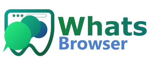 WhatsBrowser Logo Mockup